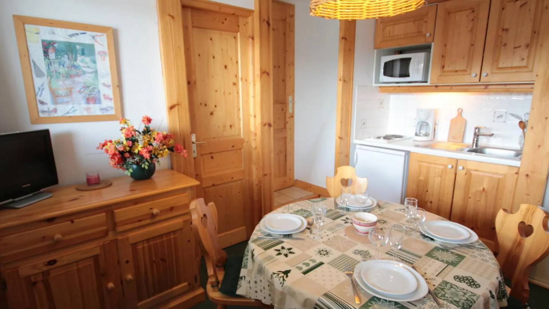 Apartment Charmant 2 Pieces Cabine Au Coeur Des Saisies - Proche Pistes Et Commerces - Fr-1-293-1 Les Saisies